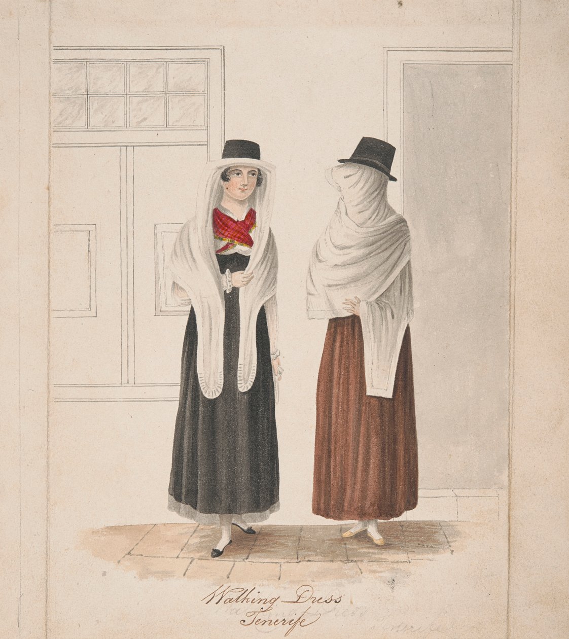 Spazierkleid, Teneriffa von Alfred Diston