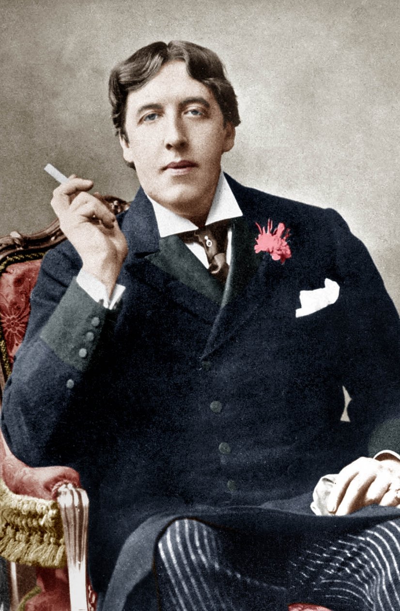 Oscar Wilde, ca. 1892 von Alfred Ellis and Walery