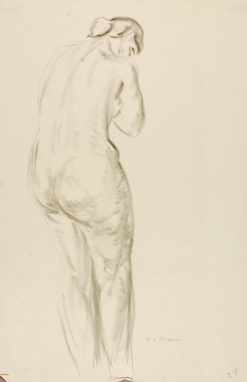 Stehender Akt von Alfred H. Maurer