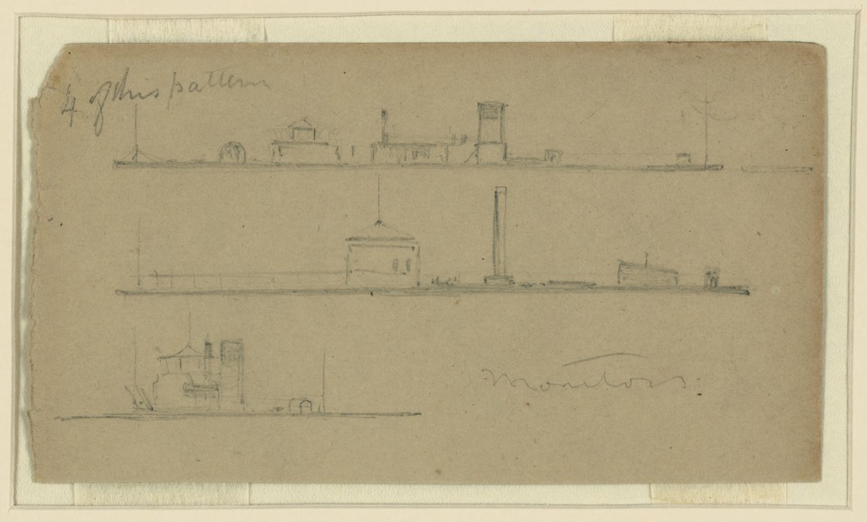 Monitore von Alfred Rudolph Waud