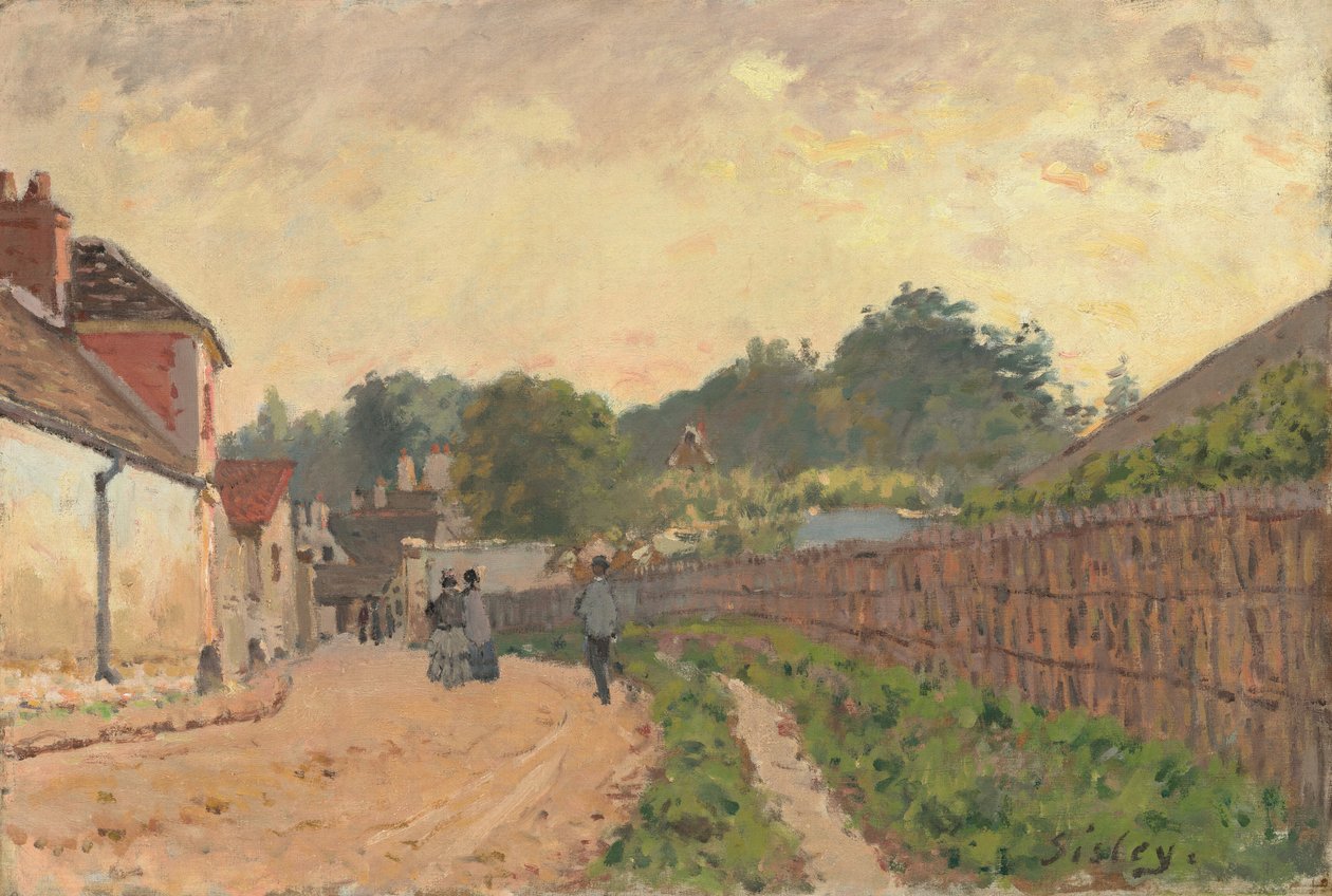 Marly-le-Roi von Alfred Sisley