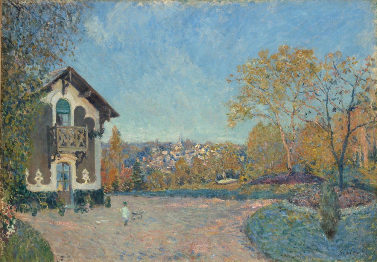 Blick auf Marly-le-Roi von Coeur-Volant von Alfred Sisley