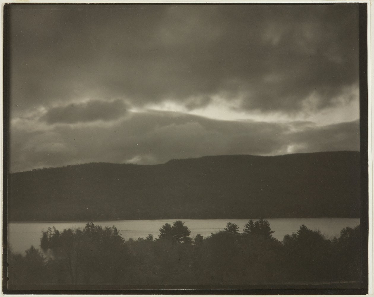 Lake George von Alfred Stieglitz