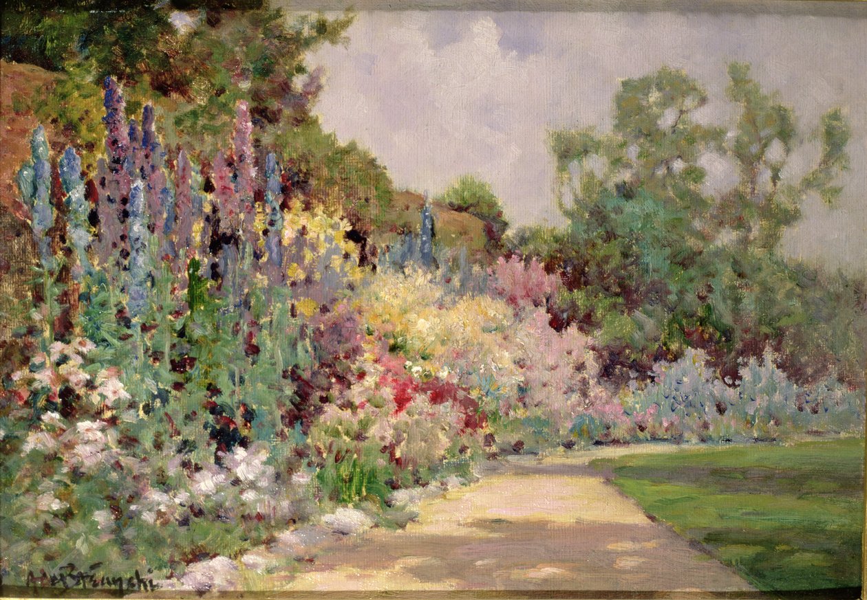 Der Staudenrand von Alfred de Breanski