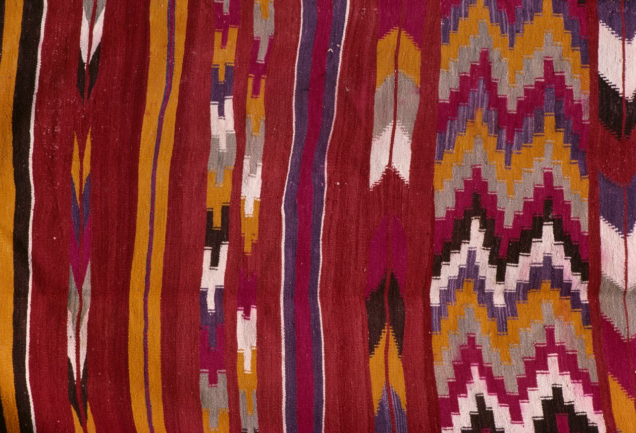 Teppich aus dem Mzab-Tal (Detail) von Algerian School