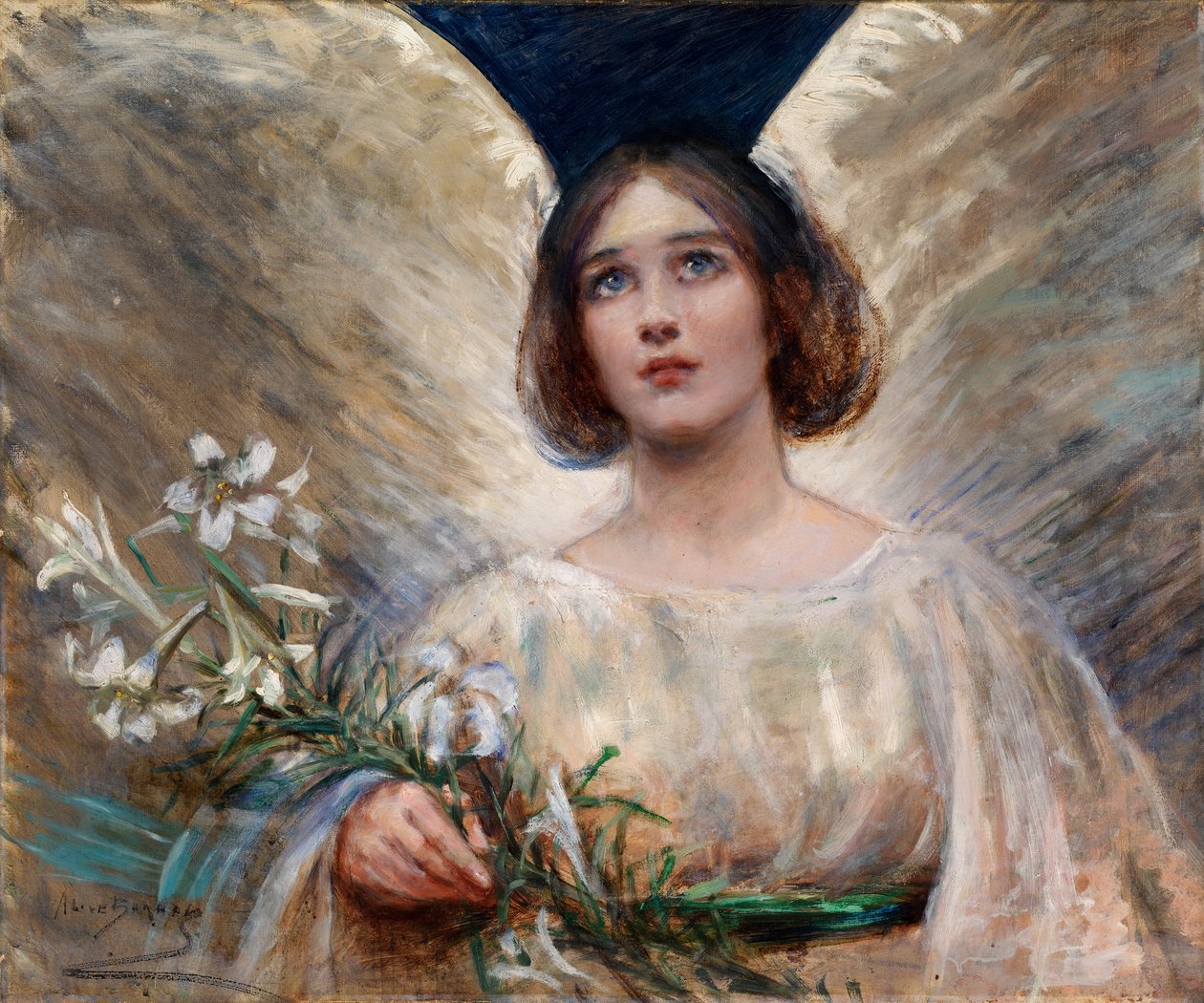 Osterlilien, spätes 19. - frühes 20. Jahrhundert von Alice Pike Barney