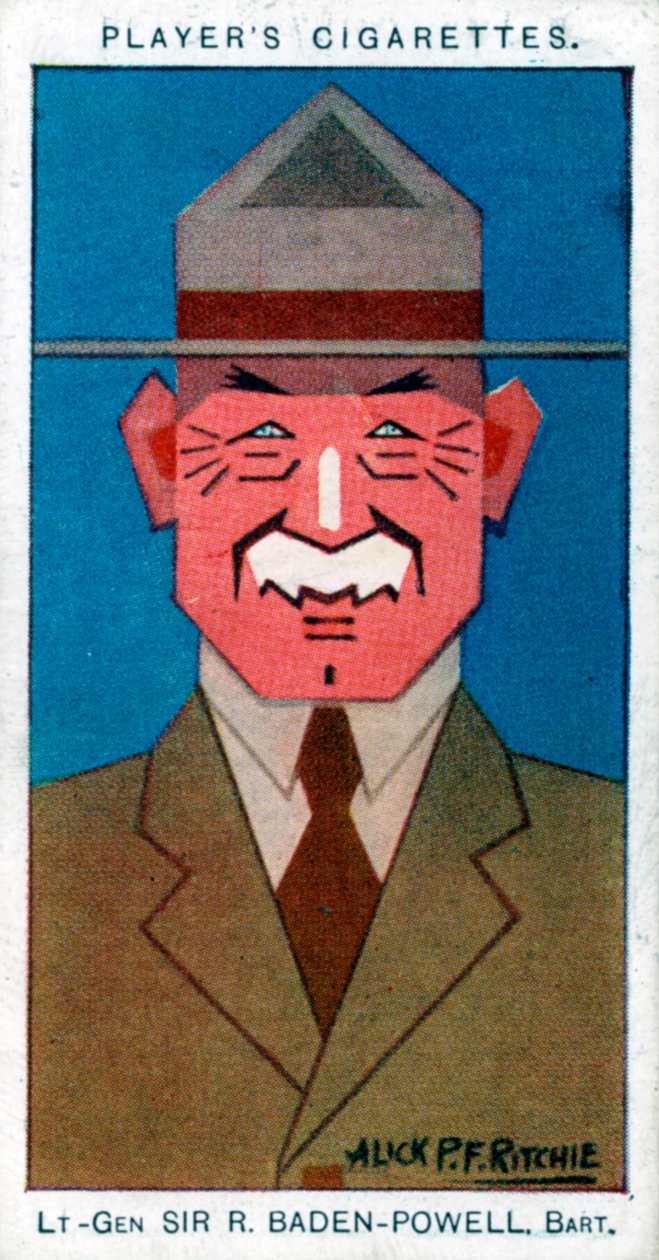 Robert Baden-Powell, 1. Baron Baden-Powell, 1926 von Alick P. F. Ritchie