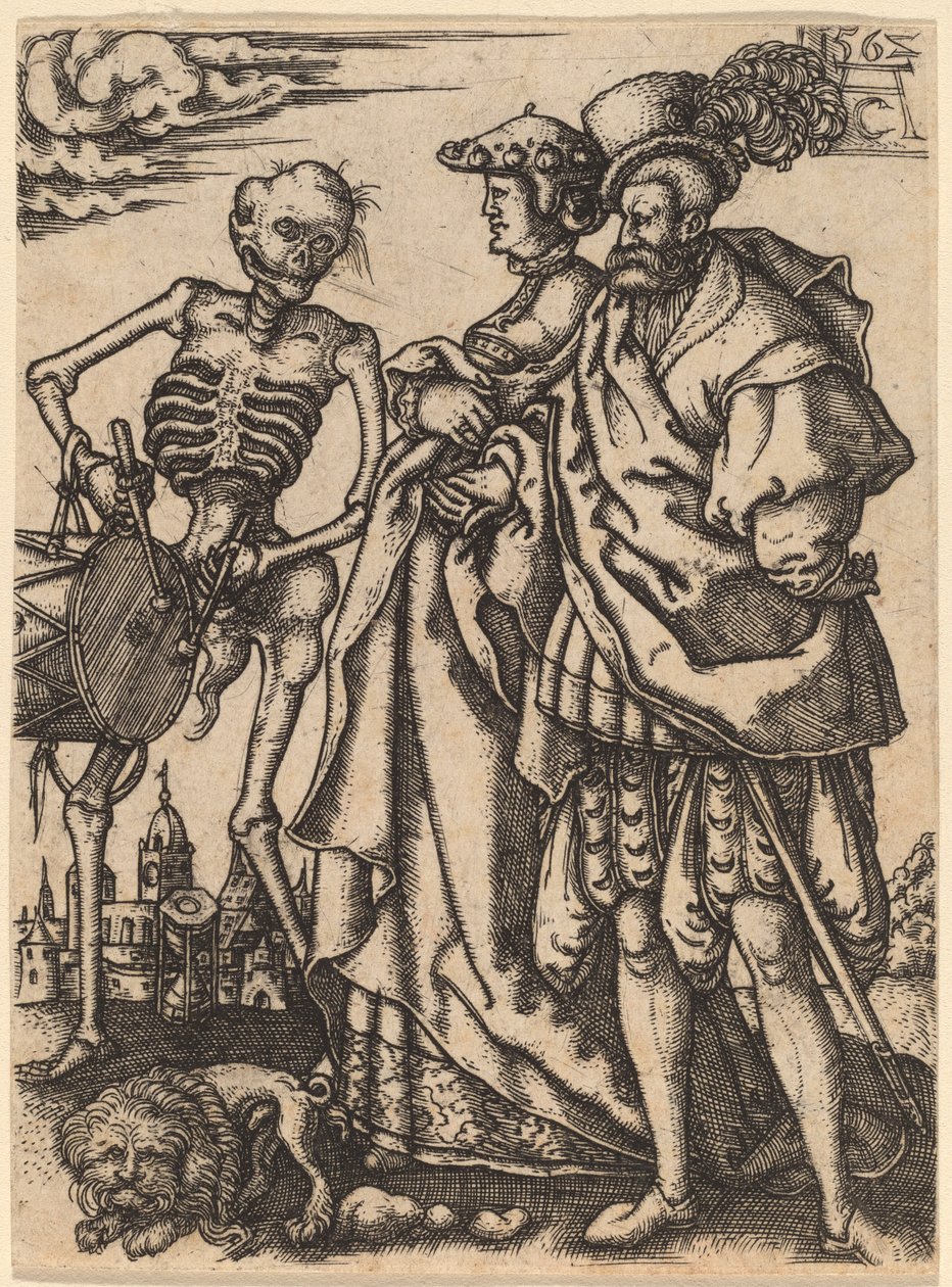 Totentanz I von Allaert Claesz