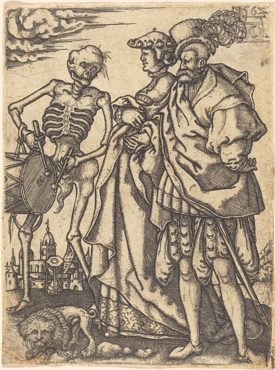 Totentanz I von Allaert Claesz