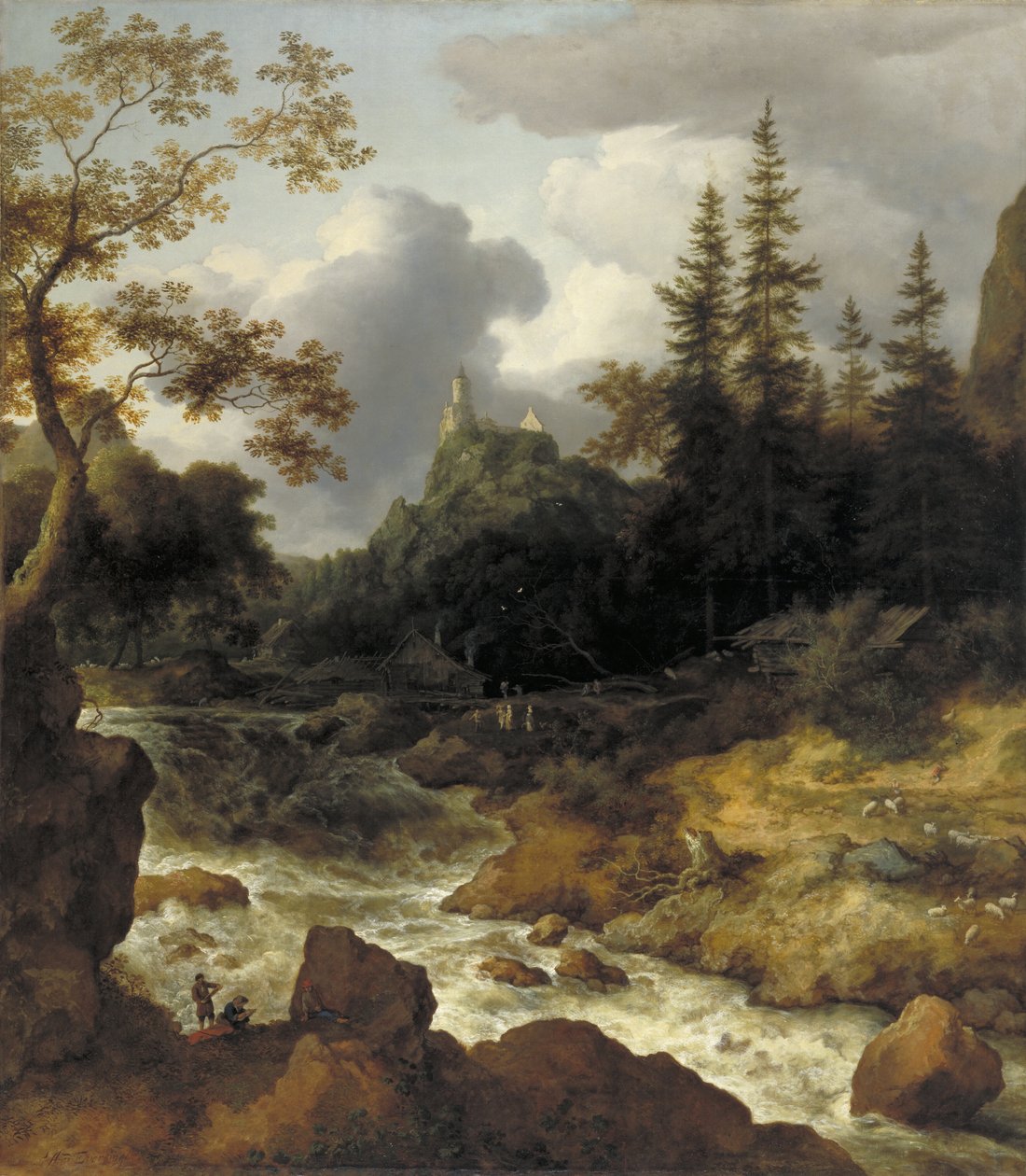 Norwegische Landschaft von Allaert van Everdingen