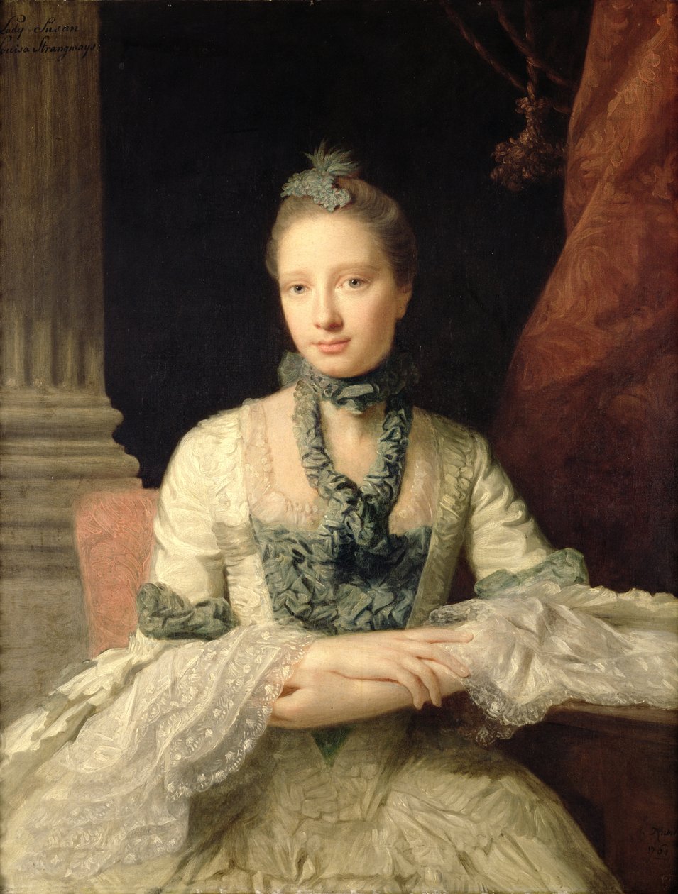 Lady Susan Fox-Strangways, 1761 von Allan Ramsay