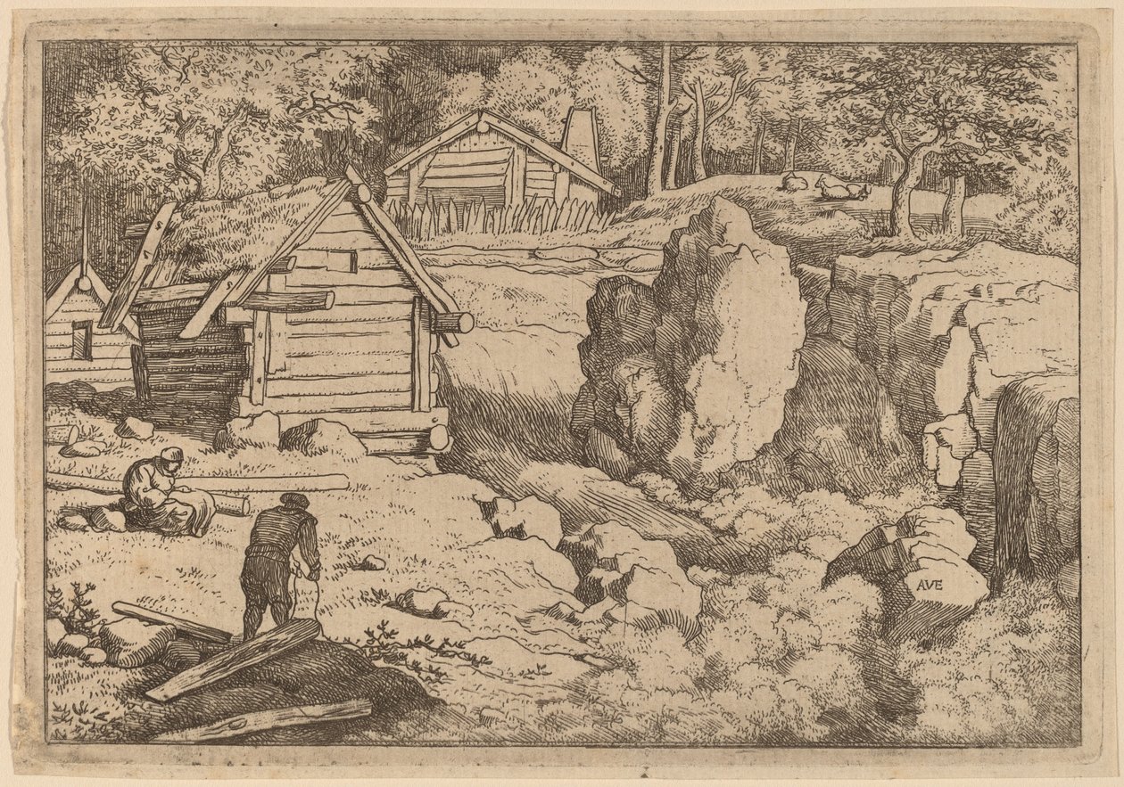Der Zimmermann von Allart van Everdingen