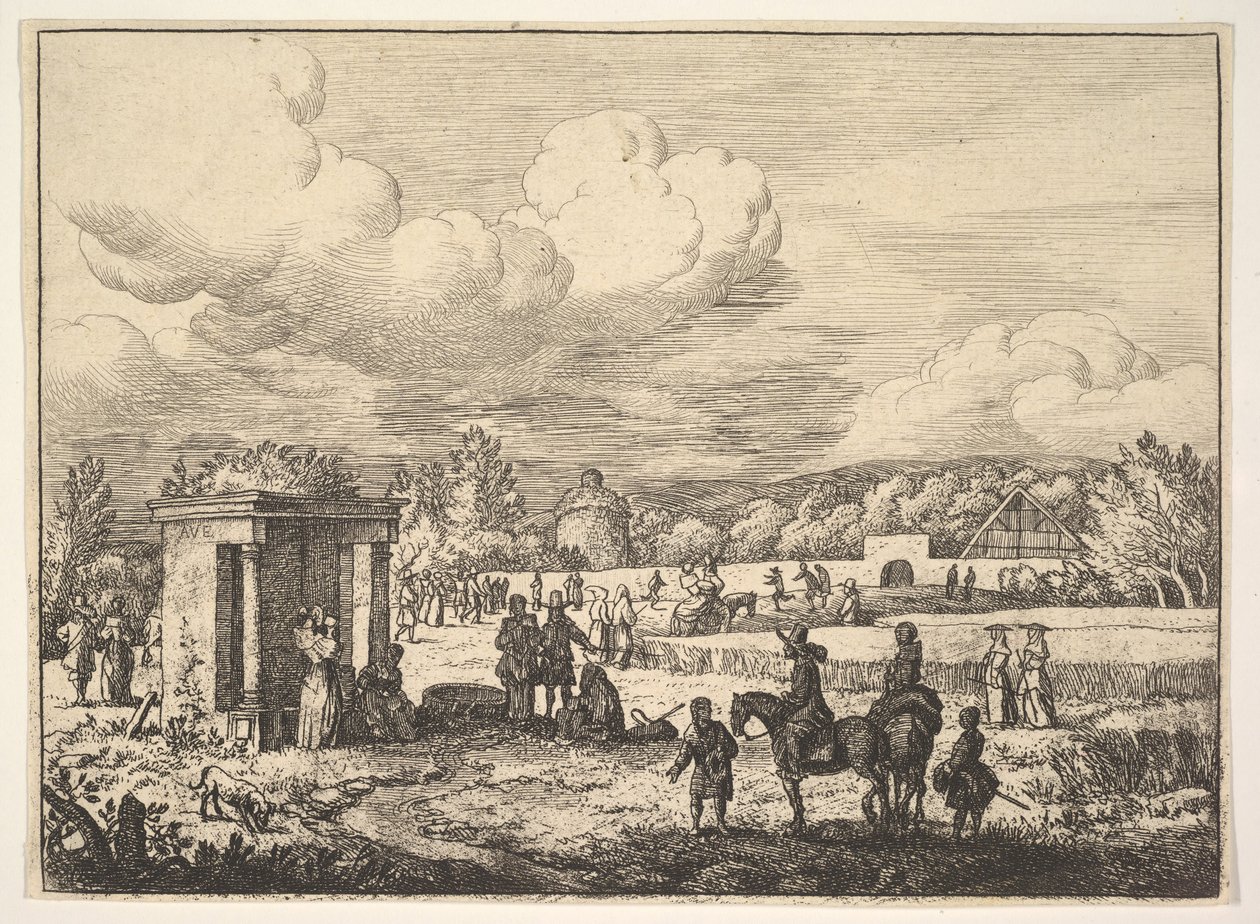Der erste Frühling von Allart van Everdingen