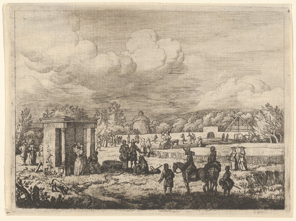 Der erste Frühling, 17. Jahrhundert von Allart van Everdingen