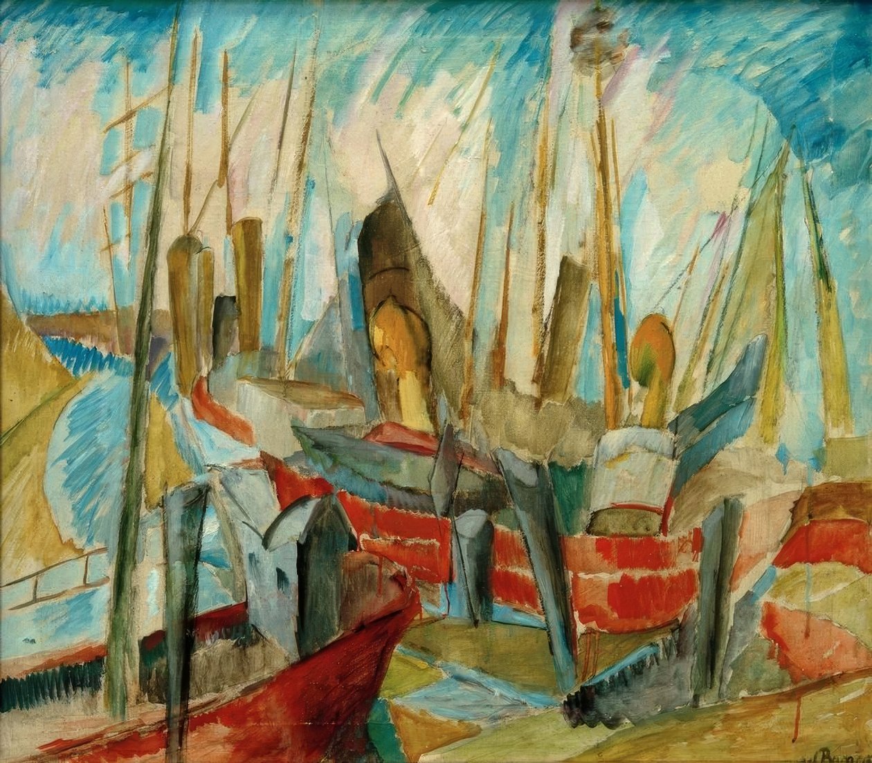Hafen von Alma Del Banco