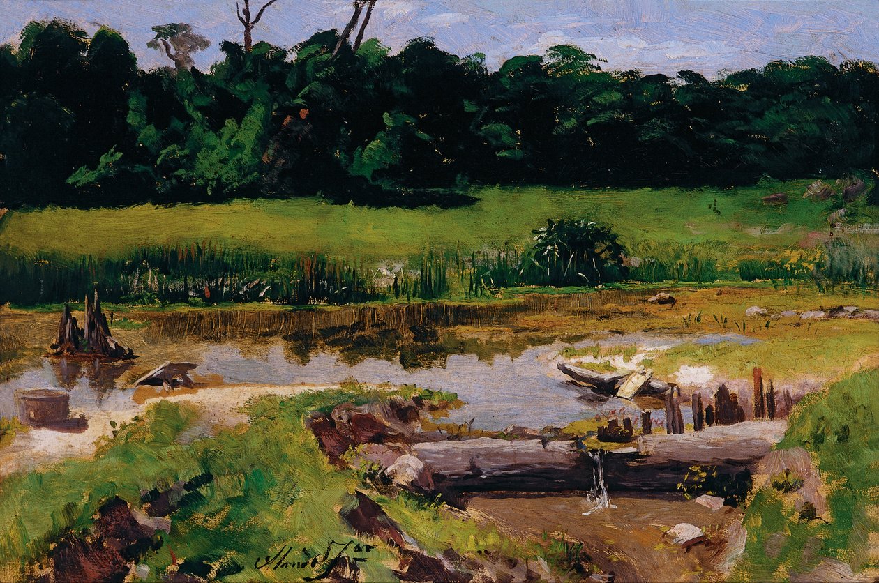 Flusslandschaft von Almeida Júnior