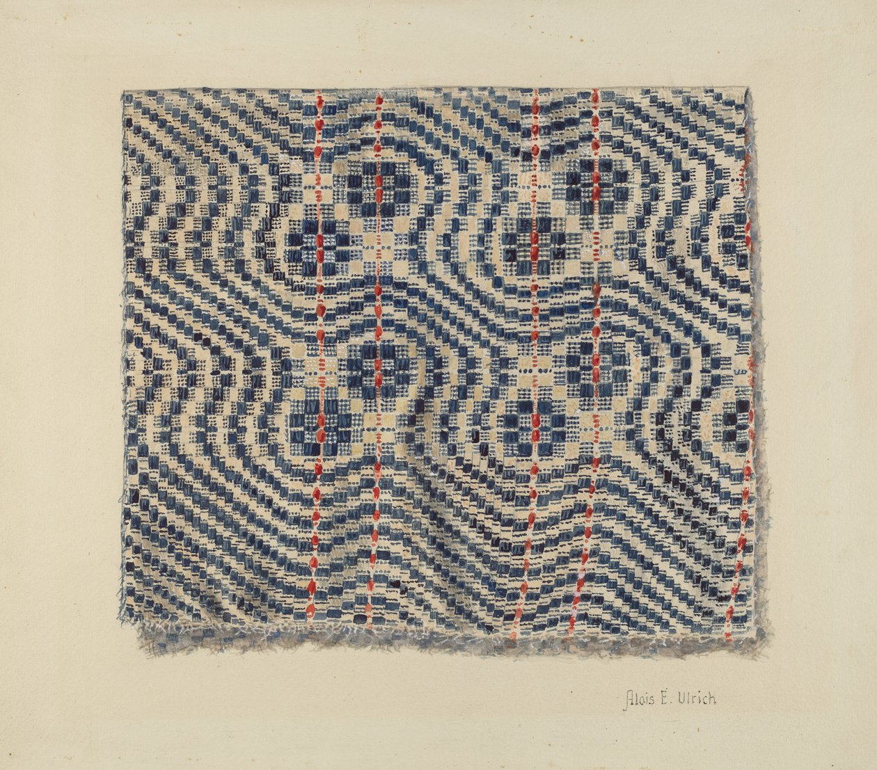 Bettdecke von Alois E. Ulrich