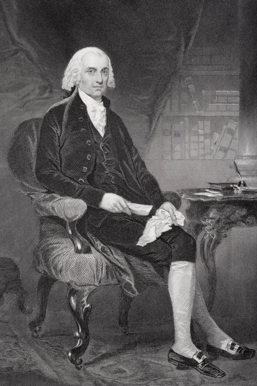 James Madison (1751-1836) von Alonzo Chappel