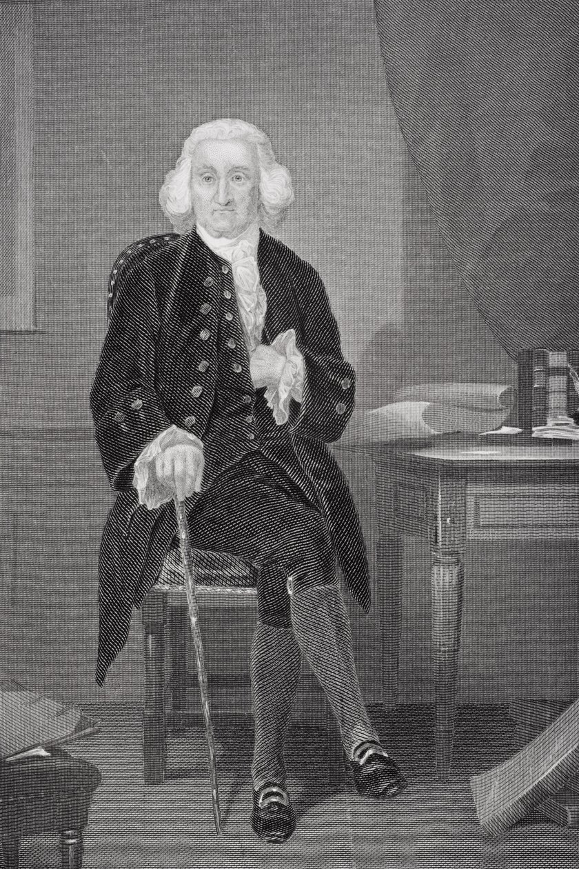 Porträt von Jonathan Trumbull (1710-85) von Alonzo Chappel