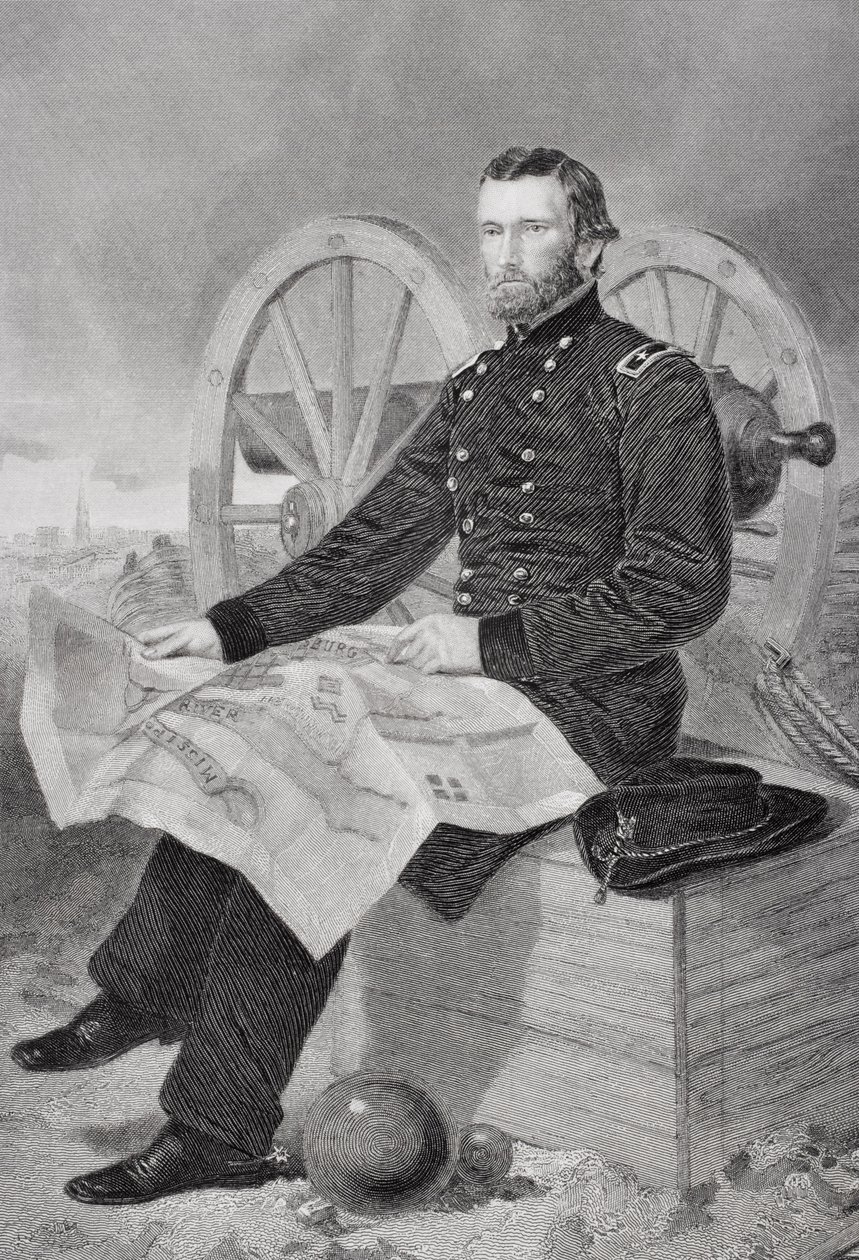 Ulysses S. Grant (1822-1885) von Alonzo Chappel