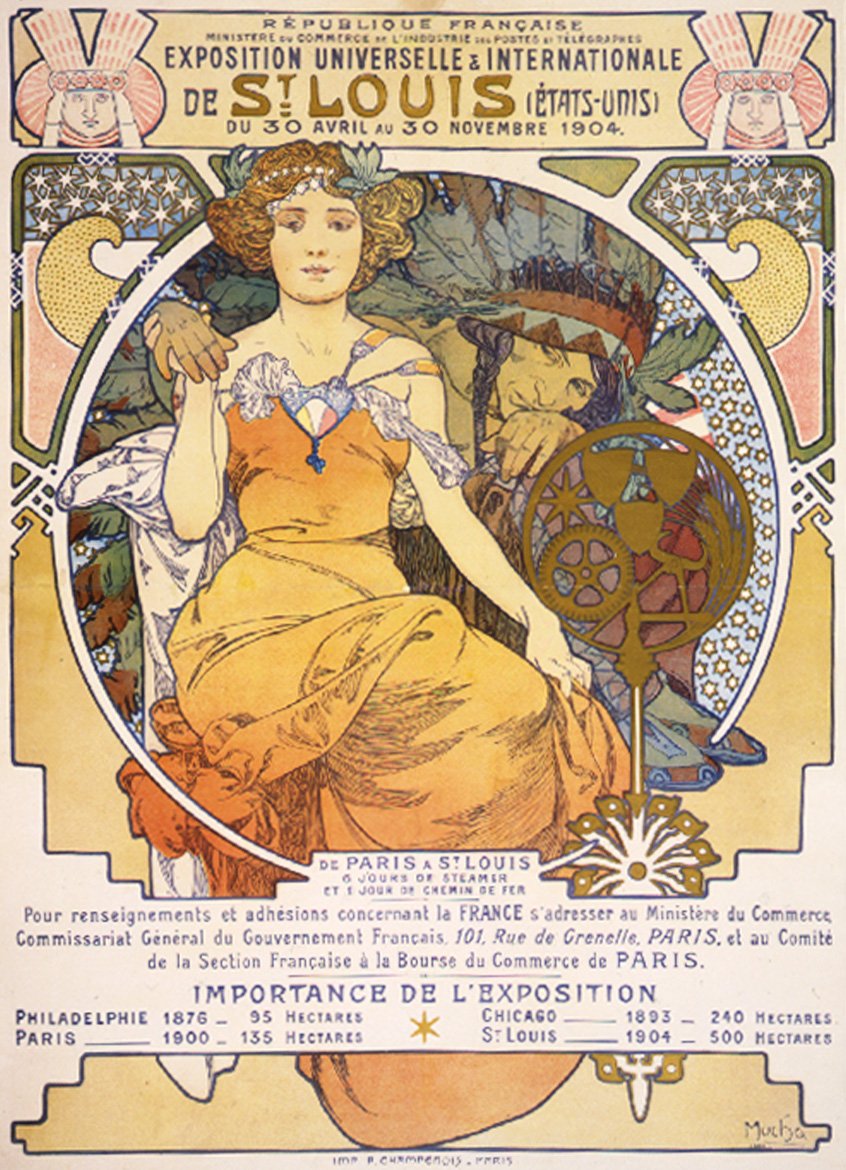 Weltausstellung von Alphonse Mucha