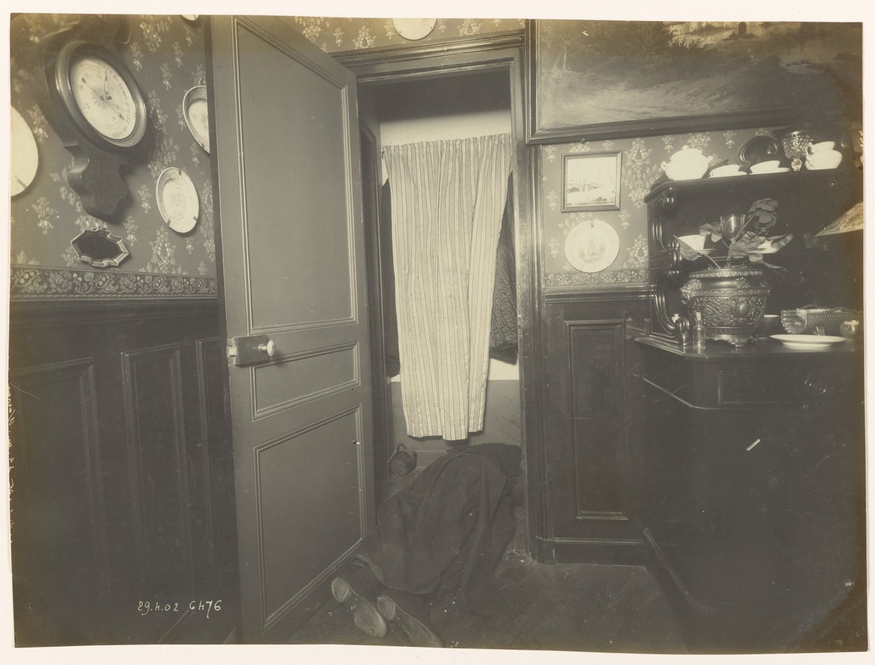 Entdeckung der Leiche von Alphonse Bertillon