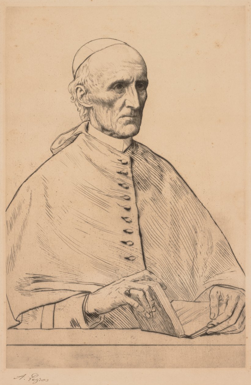 Kardinal Manning von Alphonse Legros