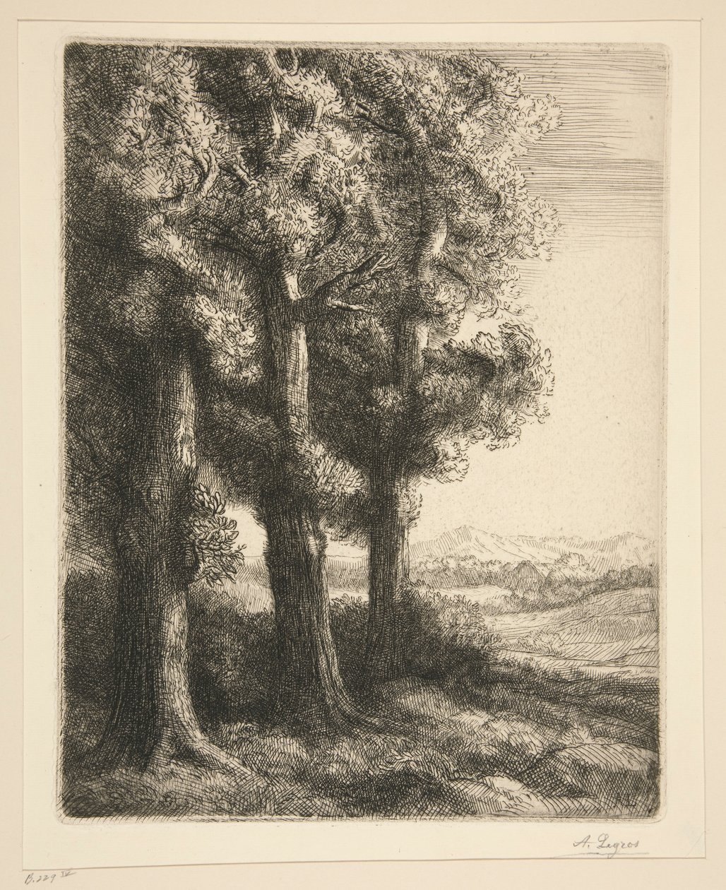 Ecke von Alphonse Legros