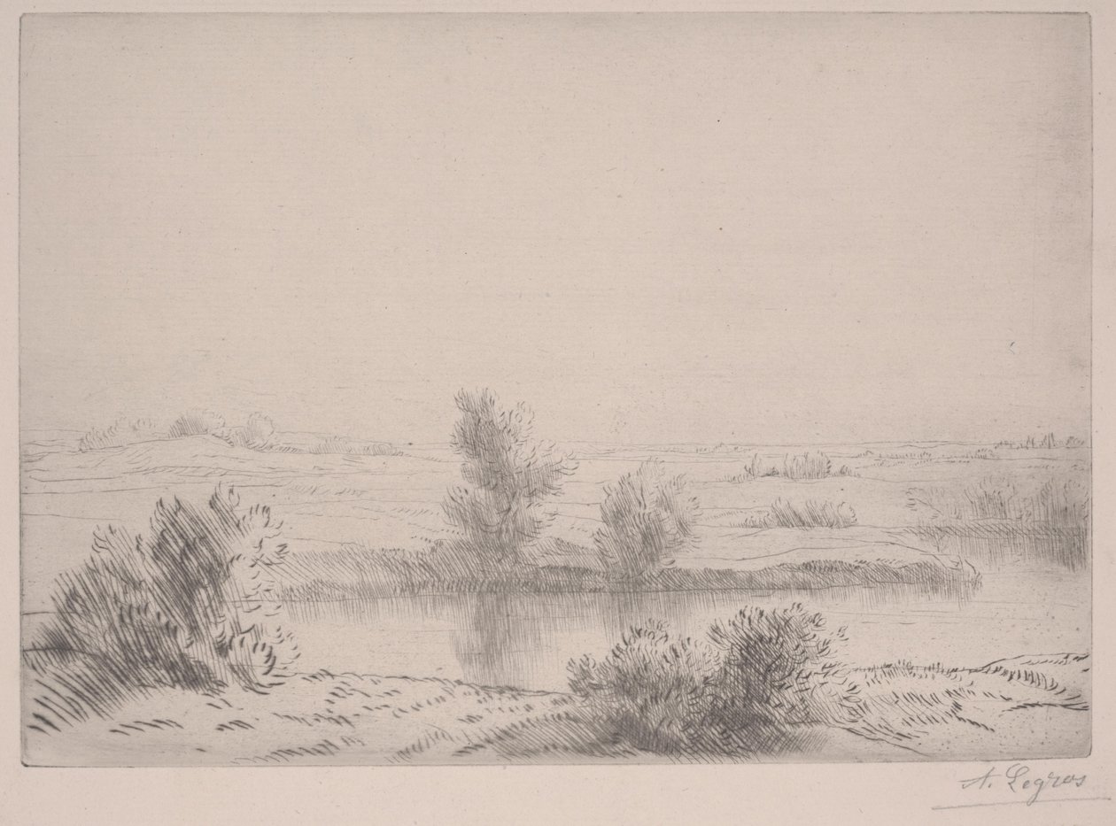 Les Marais von Alphonse Legros