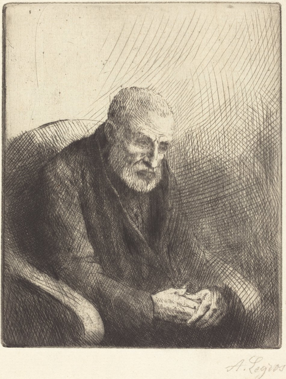 Der Gelähmte von Alphonse Legros