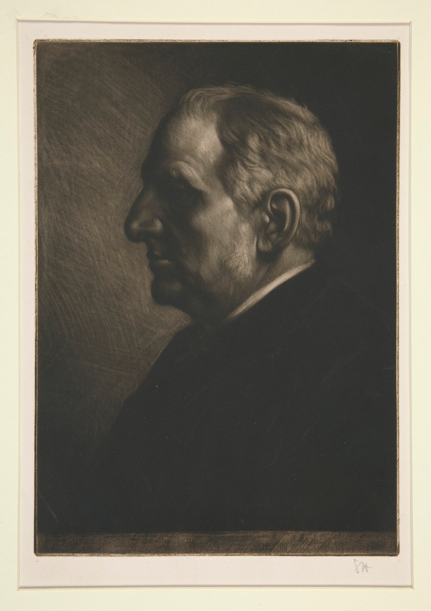 Porträt von Seymour Haden von Alphonse Legros