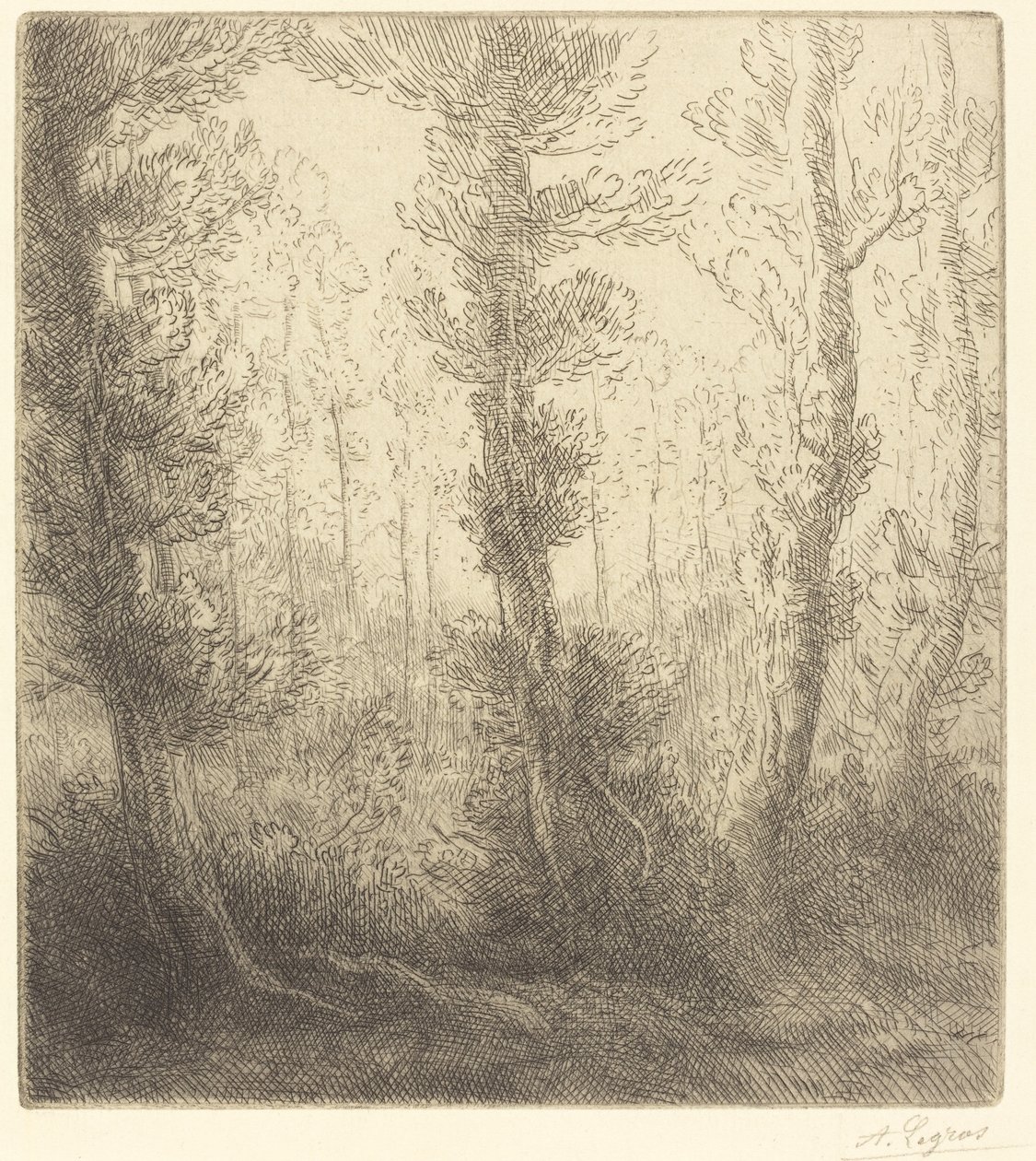 Kleiner See von Alphonse Legros