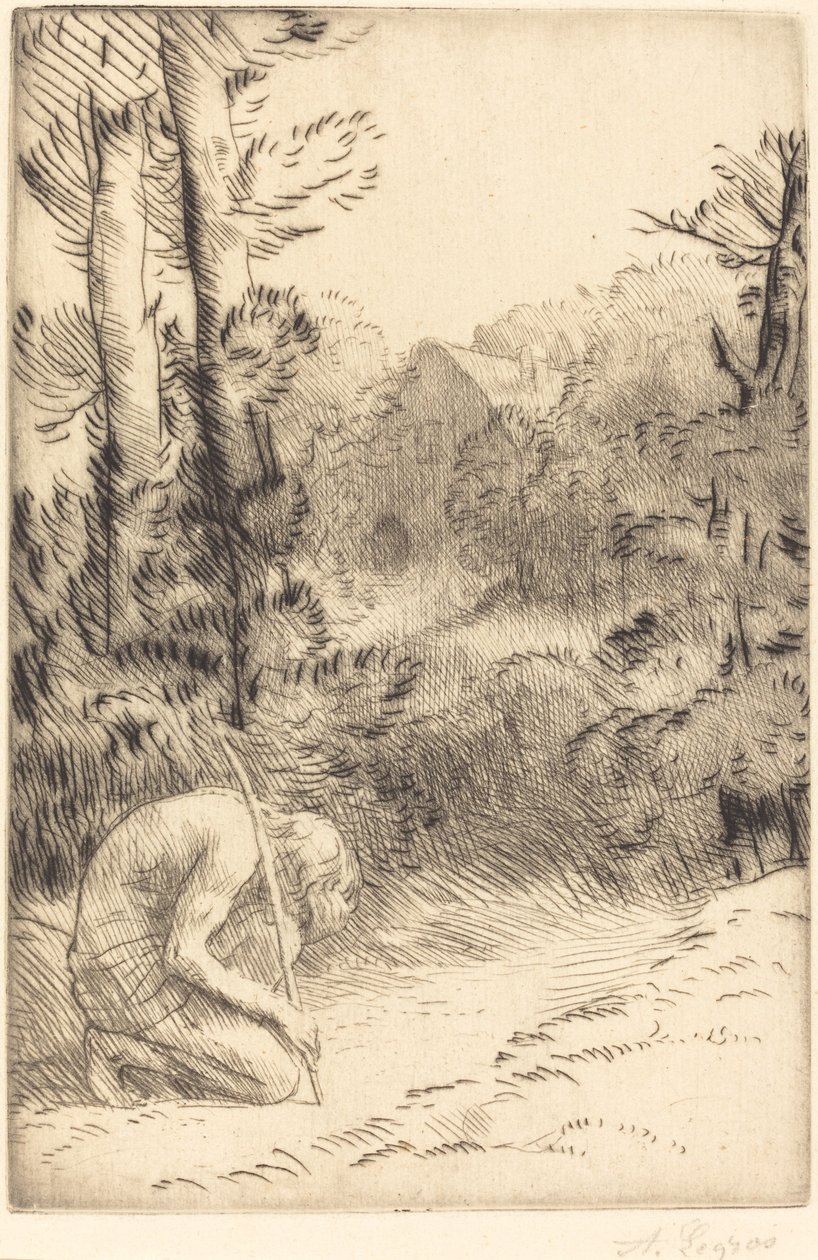 Der verlorene Sohn, 2. Platte von Alphonse Legros