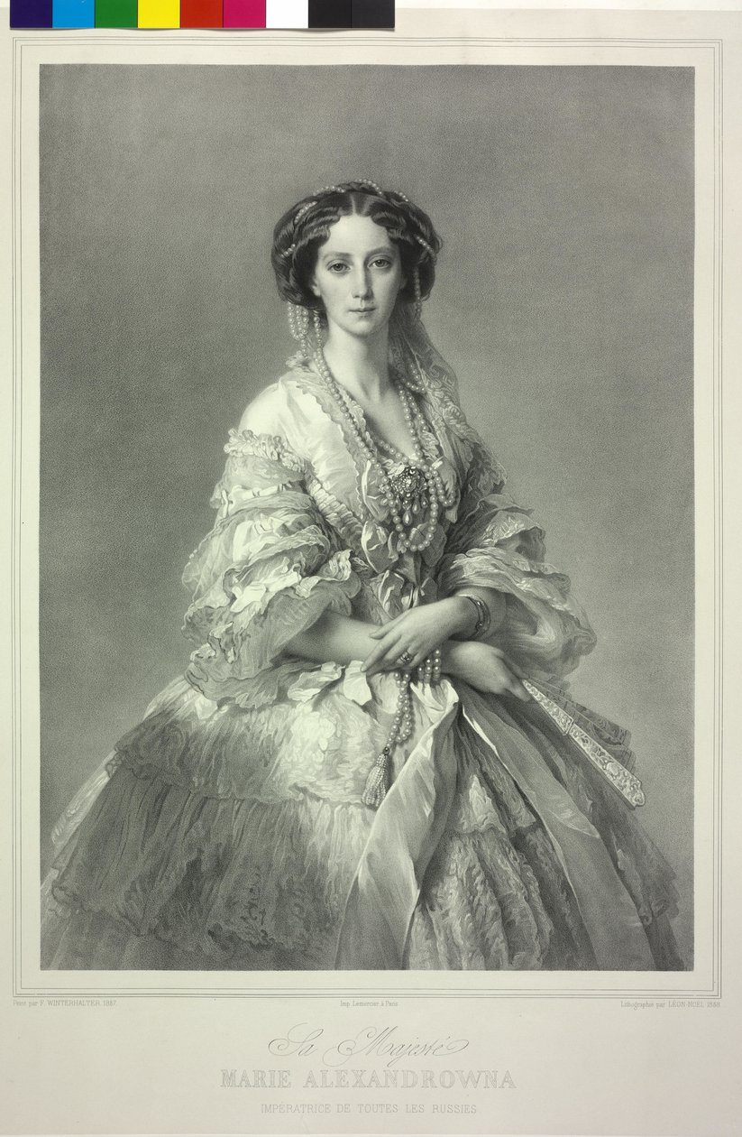 Prinzessin von Hessen-Darmstadt Marie von Alphonse Leon Noel