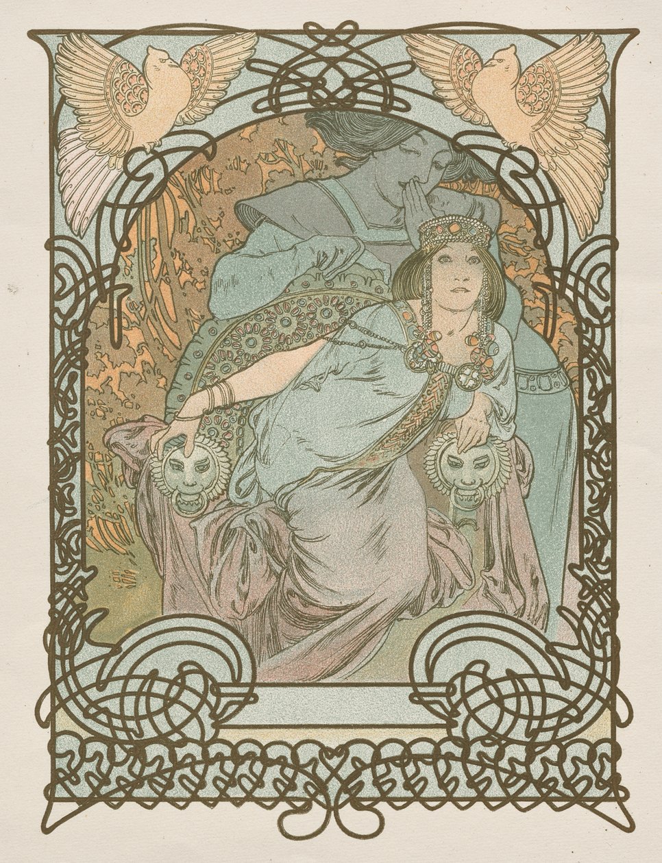 Ilsee, Prinzessin von Tripolis von Alphonse Mucha