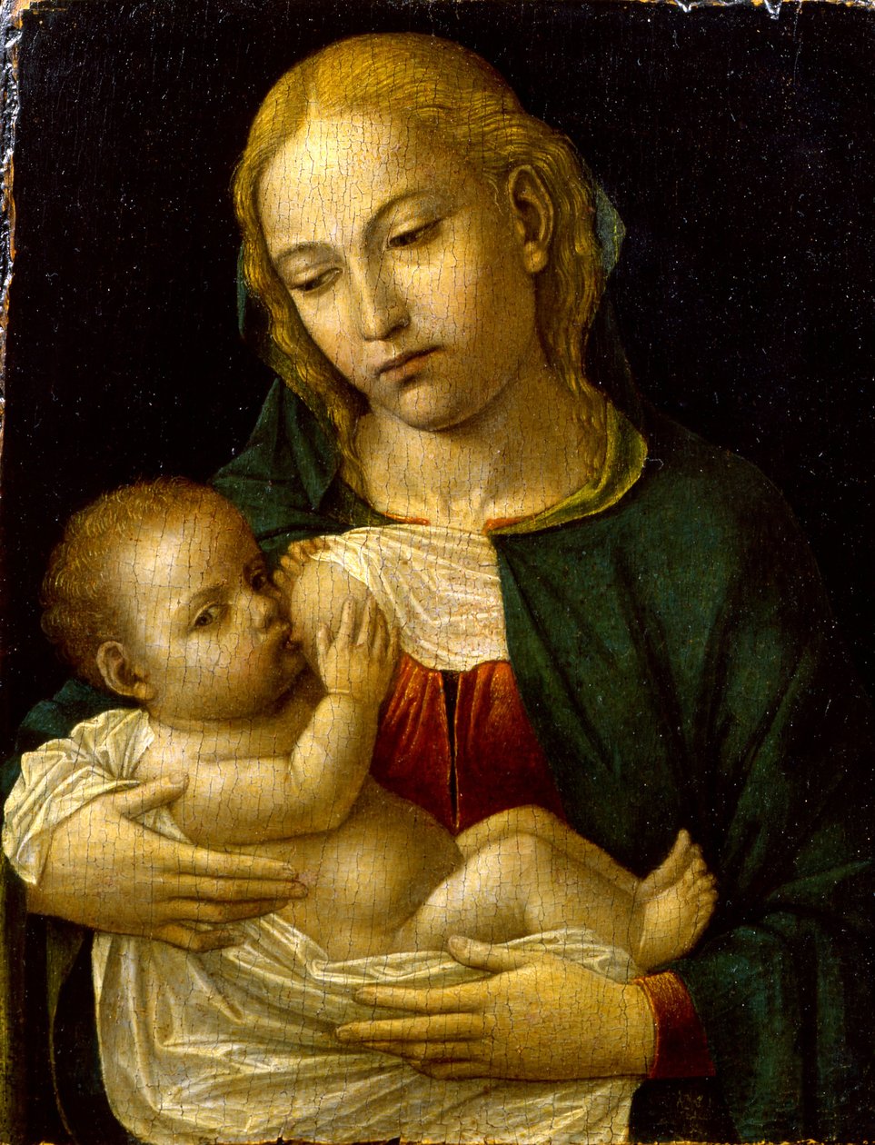 Die Madonna del Latte von Ambrogio da Fossano