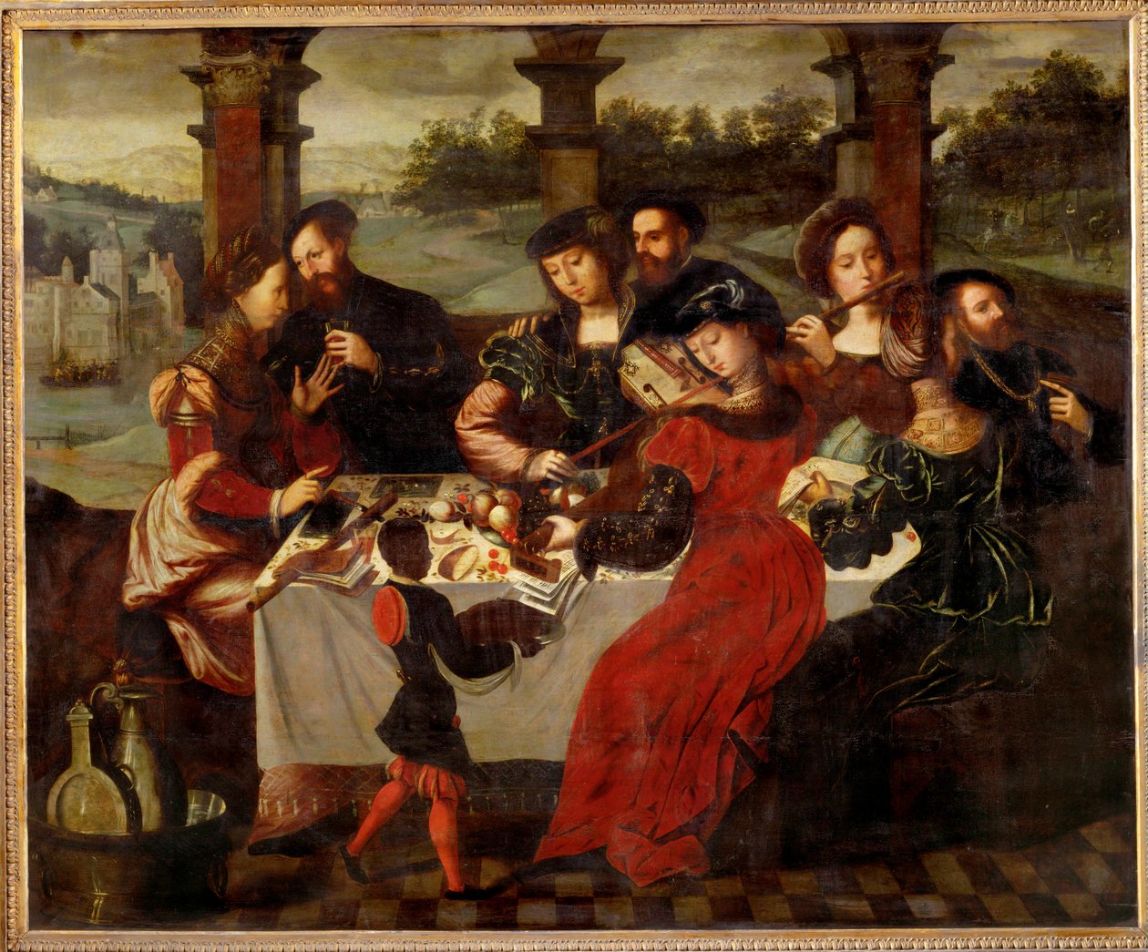 Das Konzert nach dem Essen von Ambrosius Benson