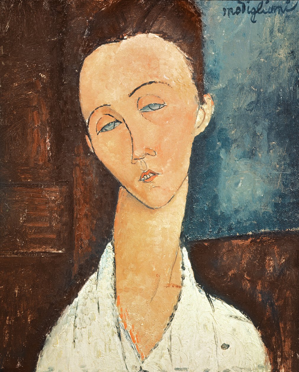 Porträt von Lunia Czechowska, 1918 von Amedeo Modigliani