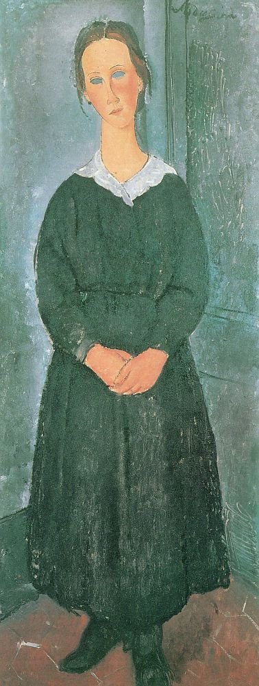 Das Dienstmädchen von Amedeo Modigliani