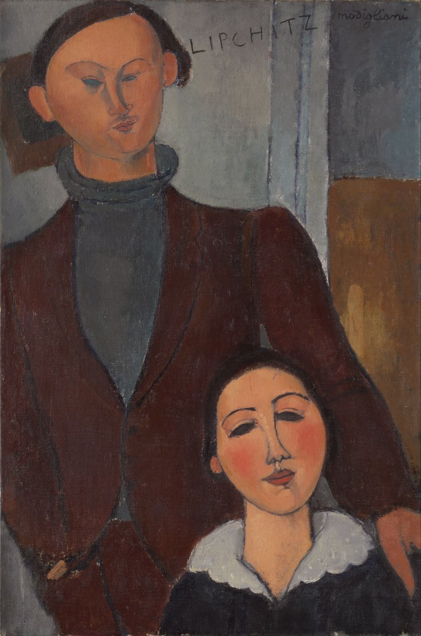 Jacques und Berthe Lipchitz von Amedeo Modigliani