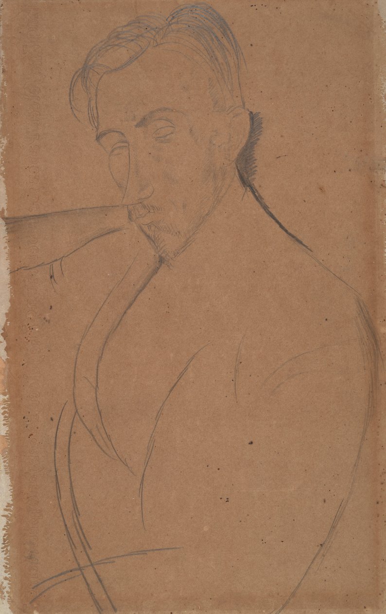 Porträt von Donato Frisia von Amedeo Modigliani