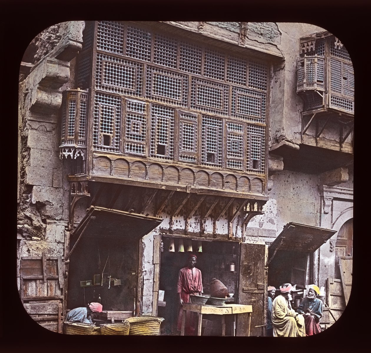 Ägypten - Arabisches Fenster und einheimischer Basar, Kairo von American Photographer