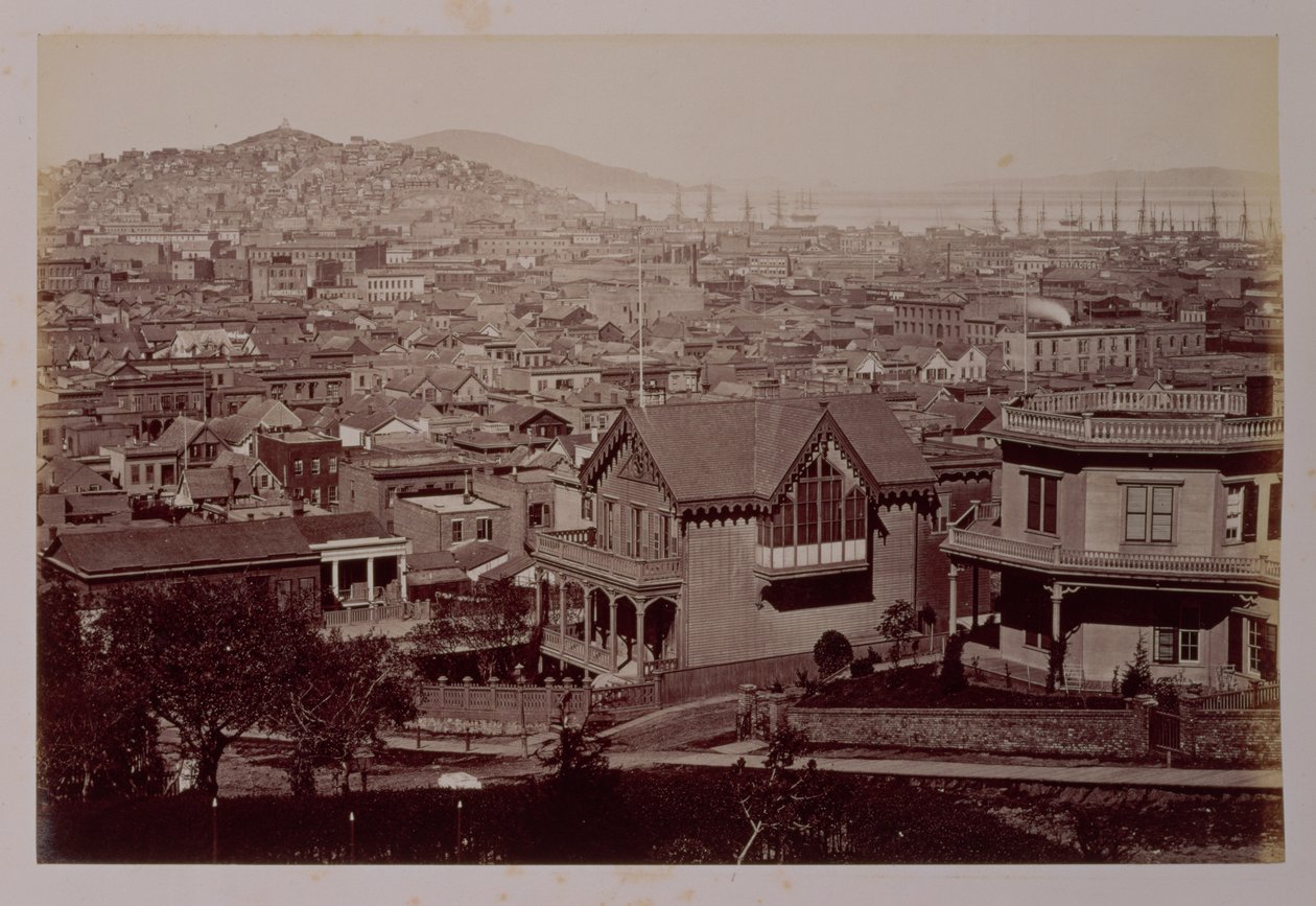 Blick auf San Francisco, ca. 1875 von American Photographer