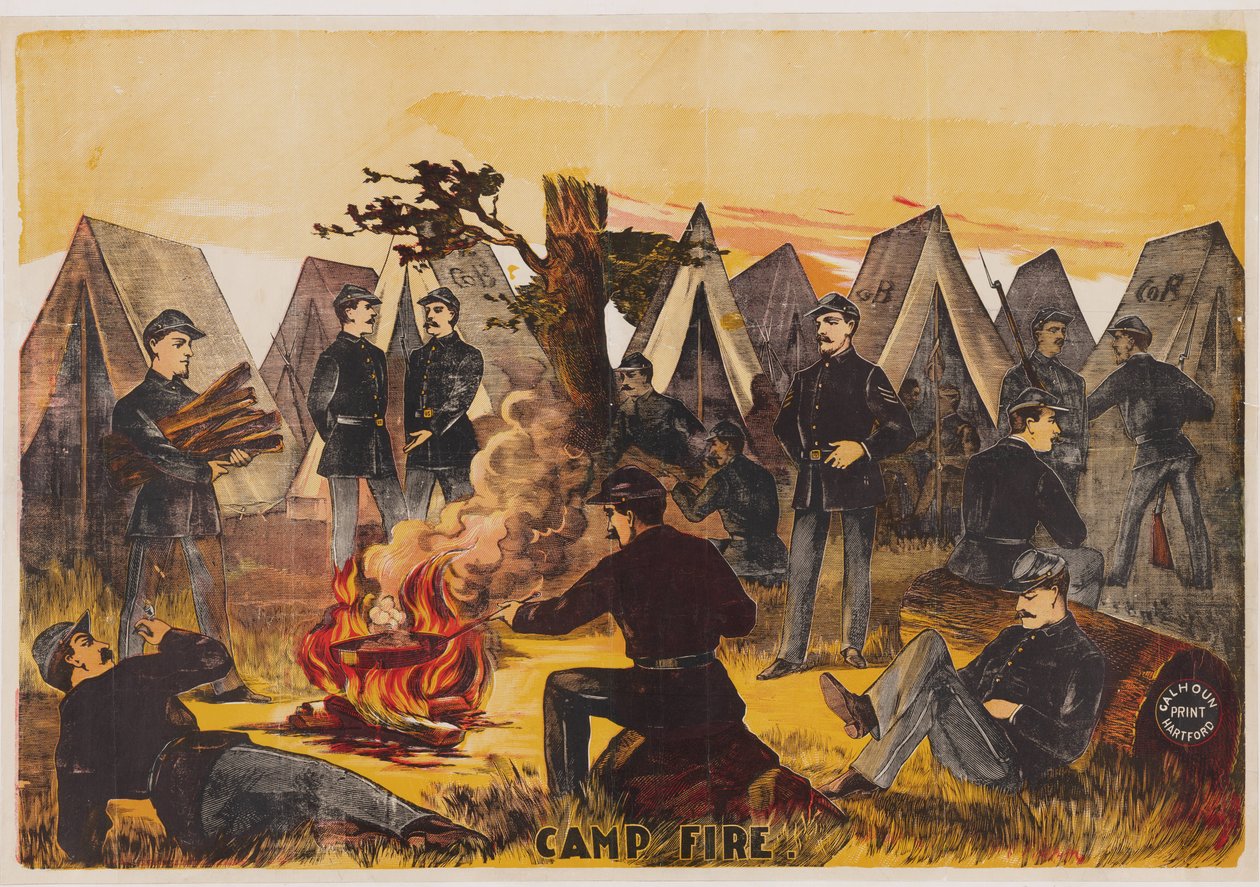 Lagerfeuer von American School