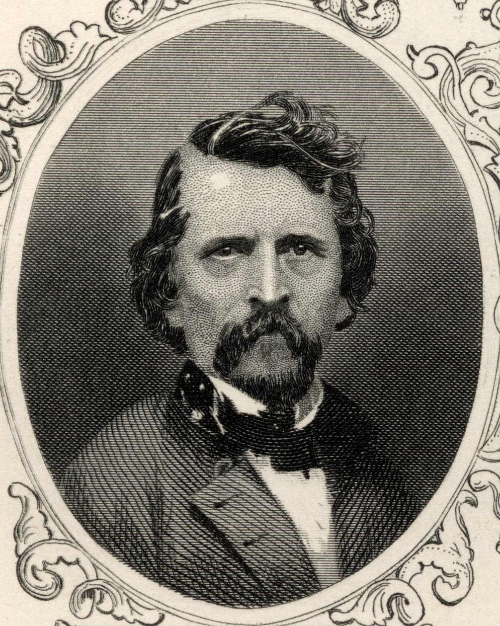 Porträt von General Earl Van Dorn (1820-63) von American School