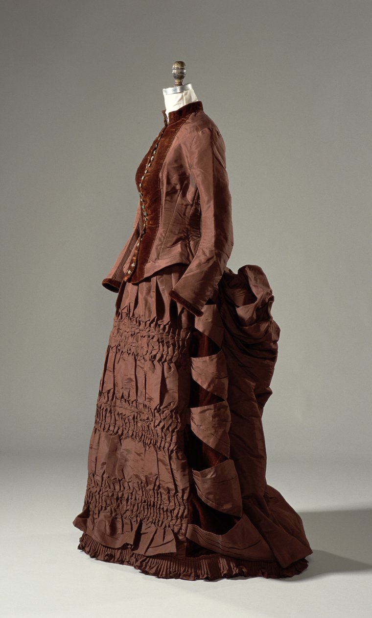 Spazierkleid, ca. 1880 von American School