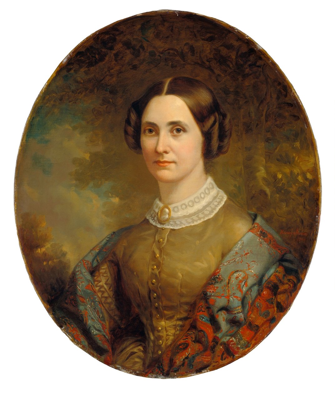 Porträt einer Dame von American 19th Century