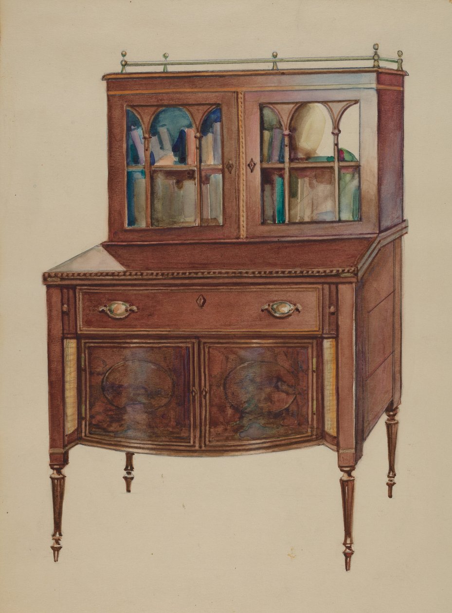 Bücherschrank von American 20th Century