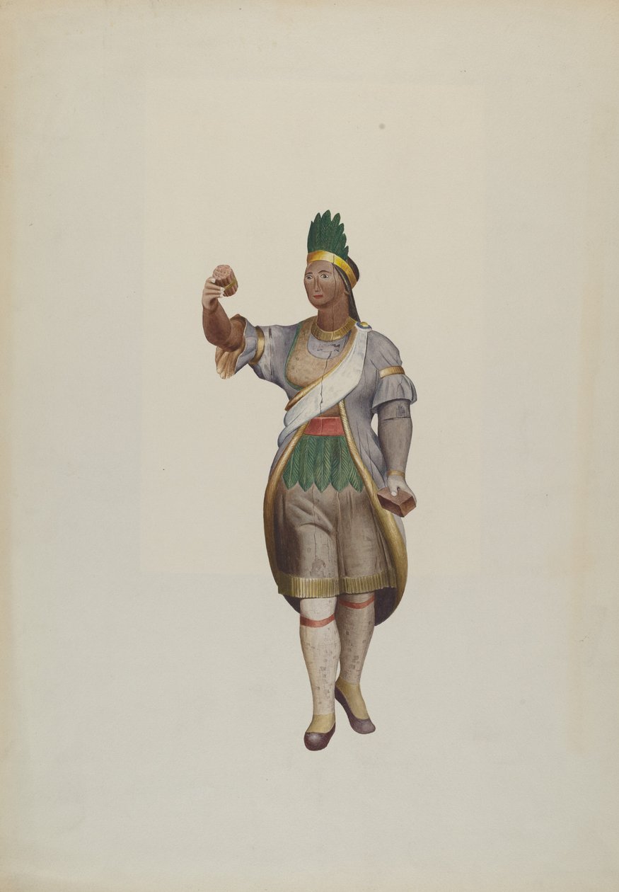 Indische Frau von American 20th Century