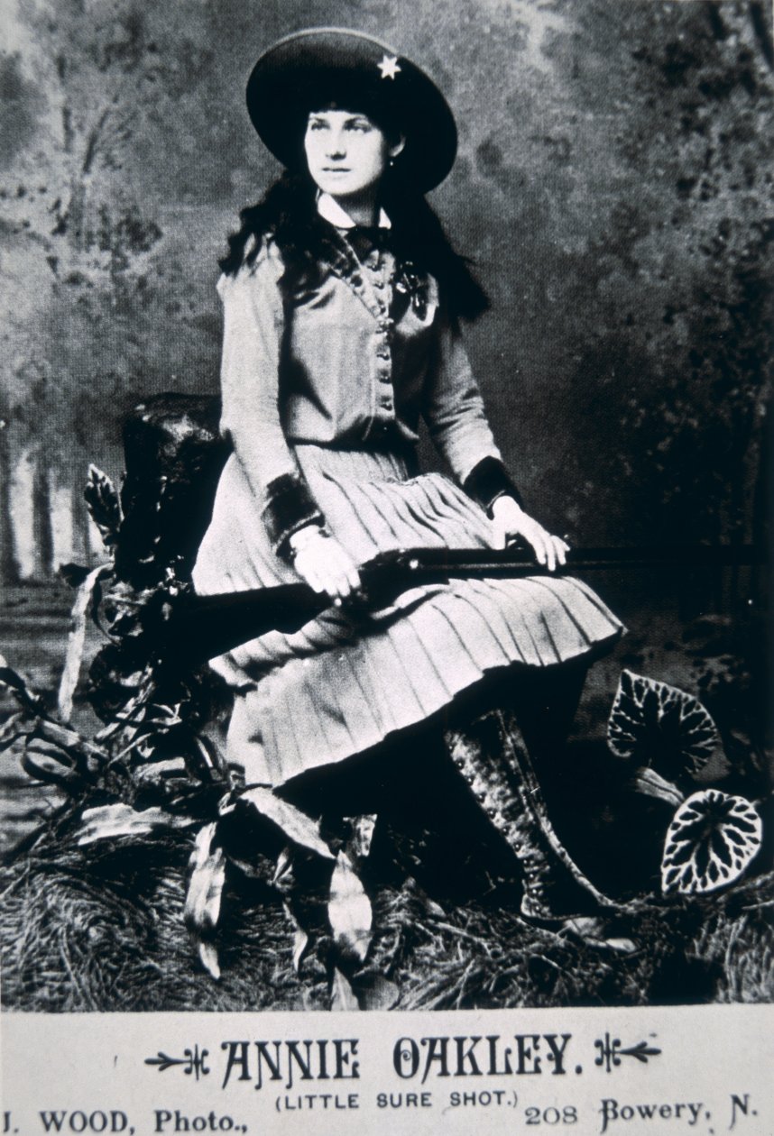 Annie Oakley (1860-1926) von American Photographer